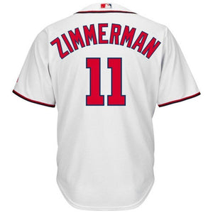 Ryan Zimmerman Washington Nationals Majestic Cool Base Player Jersey - White