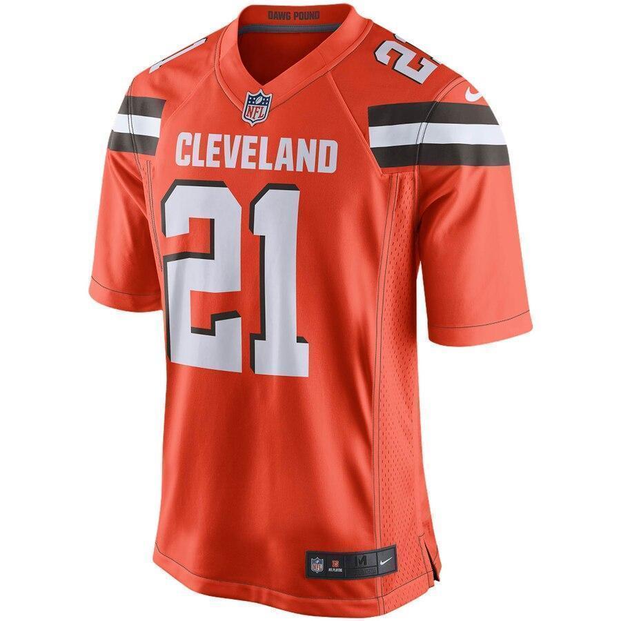 Denzel Ward Cleveland Browns Nike Game Player Jersey - Orange