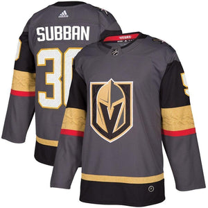 Malcolm Subban Vegas Golden Knights adidas Player Jersey - Gray