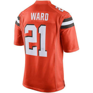 Denzel Ward Cleveland Browns Nike Game Player Jersey - Orange