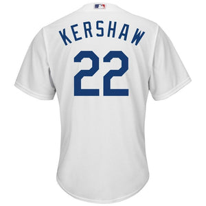 Clayton Kershaw Los Angeles Dodgers Majestic Big & Tall Alternate Cool Base Replica Player Jersey - Royal/White