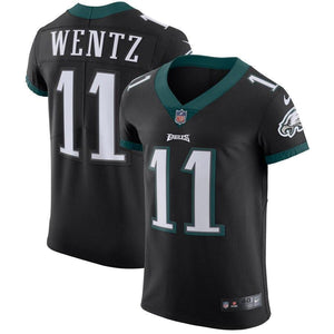 Carson Wentz Philadelphia Eagles Nike Vapor Untouchable Elite Player Jersey - Black