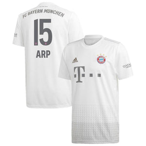 Fiete Arp Bayern Munich Away Soccer Jersey 2019-20 - White