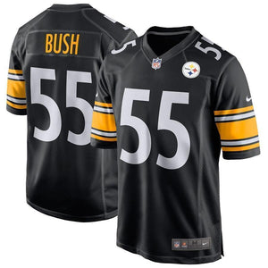 Devin Bush Pittsburgh Steelers Nike Game Jersey - Black