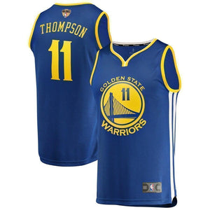 Klay Thompson Golden State Warriors  2019 NBA Finals Bound Fast Break Player Jersey – Icon Edition