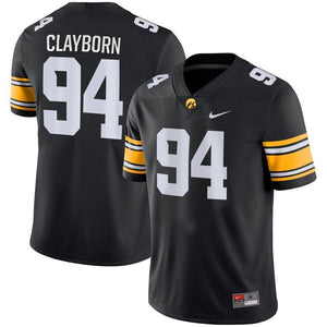 Adrian Clayborn Iowa Hawkeyes Nike Game Jersey - Black