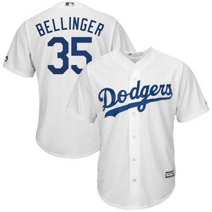 Cody Bellinger Los Angeles Dodgers Majestic Cool Base Player Jersey - White/Royal