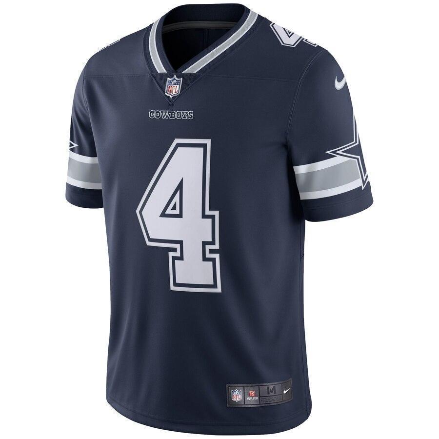 Dak Prescott Dallas Cowboys Nike Vapor Untouchable Limited Player Jersey - Navy