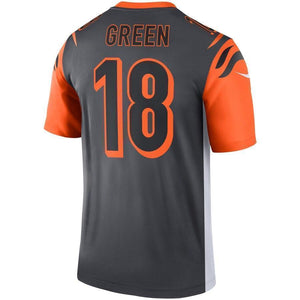 A.J. Green Cincinnati Bengals Nike Inverted Legend Jersey - Silver