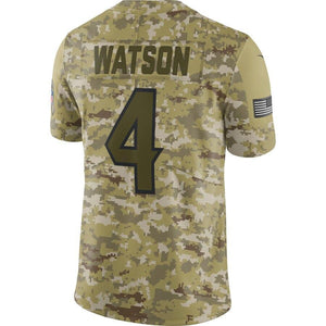 Deshaun Watson Houston Texans Nike Salute to Service Limited Jersey - Camo