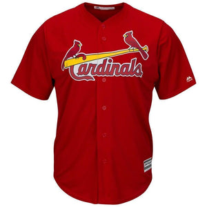 Dexter Fowler St. Louis Cardinals Majestic Alternate Cool Base Jersey - Cream/Red