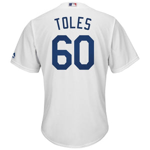 Andrew Toles Los Angeles Dodgers Majestic Home Cool Base Replica Player Jersey - White