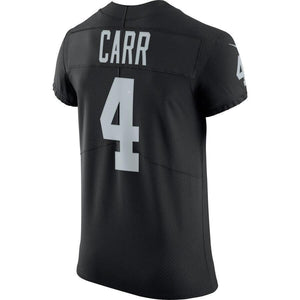 Derek Carr Oakland Raiders Nike Vapor Untouchable Elite Player Jersey - Black