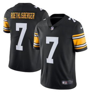 Ben Roethlisberger Pittsburgh Steelers Nike Alternate Vapor Untouchable Limited Jersey - Black