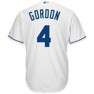 Alex Gordon Kansas City Royals Majestic Official Cool Base Player Jersey - White