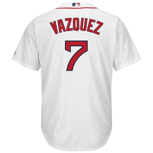 Christian Vazquez Boston Red Sox Majestic Home Cool Base Replica Player Jersey - White