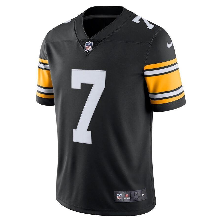 Ben Roethlisberger Pittsburgh Steelers Nike Alternate Vapor Untouchable Limited Jersey - Black