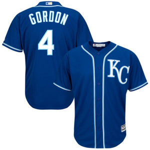 Alex Gordon Kansas City Royals Majestic Cool Base Player Jersey - Royal