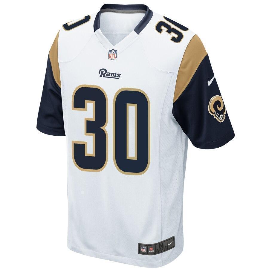 Todd Gurley II Los Angeles Rams Nike Game Jersey - White