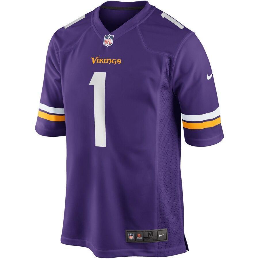 Garret Bradbury Minnesota Vikings Nike Game Jersey - Purple