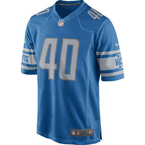 Jarrad Davis Detroit Lions Nike Game Jersey - Blue