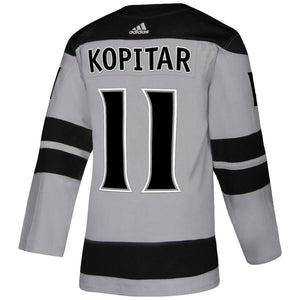 Anze Kopitar Los Angeles Kings adidas Alternate Player Jersey - Gray