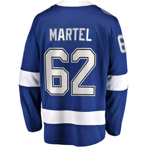 Danick Martel Tampa Bay Lightning Fanatics Branded Home Breakaway Player Jersey - Blue