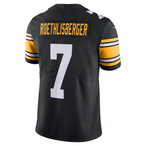 Ben Roethlisberger Pittsburgh Steelers Nike Alternate Vapor Untouchable Limited Jersey - Black