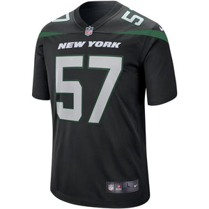 C.J. Mosley New York Jets Nike Game Jersey – Stealth Black