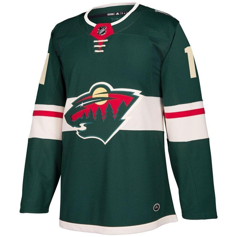 Zach Parise Minnesota Wild adidas Player Jersey - Green