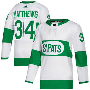 Auston Matthews Toronto St. Pats adidas Player Jersey - White