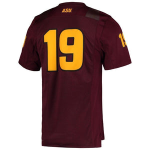 Arizona State Sun Devils adidas Team Premier Football Jersey - Maroon