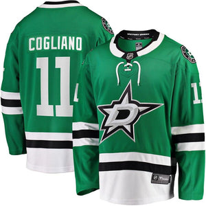 Andrew Cogliano Dallas Stars Fanatics Branded Breakaway Home Player Jersey - Kelly Green