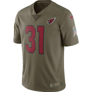 David Johnson Arizona Cardinals Nike Salute To Service Limited Jersey - Olive