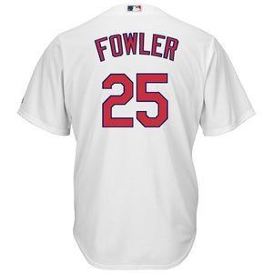 Dexter Fowler St. Louis Cardinals Majestic Home Cool Base Jersey - White