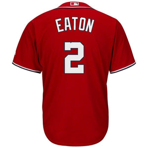 Adam Eaton Washington Nationals Majestic Alternate Official Cool Base Replica Player Jersey - Scarlet