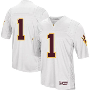 Arizona State Sun Devils Colosseum Football Jersey - White