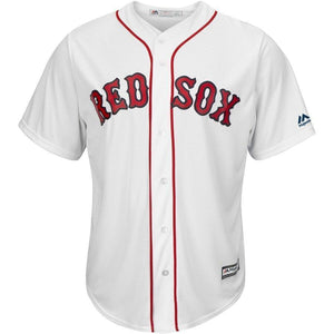 Steve Pearce Boston Red Sox Majestic Home Official Cool Base Player Jersey - White