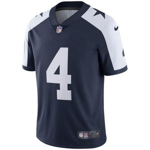 Dak Prescott Dallas Cowboys Nike Alternate Vapor Untouchable Limited Player Jersey - Navy