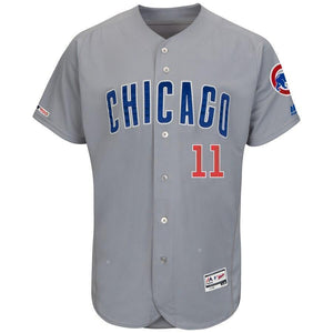 Yu Darvish Chicago Cubs Majestic Road Flex Base Collection Player Jersey – Gray