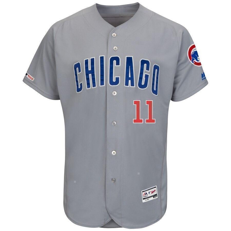 Yu Darvish Chicago Cubs Majestic Road Flex Base Collection Player Jersey – Gray