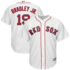 Jackie Bradley Jr. Boston Red Sox Majestic Home Official Cool Base Replica Player Jersey - White