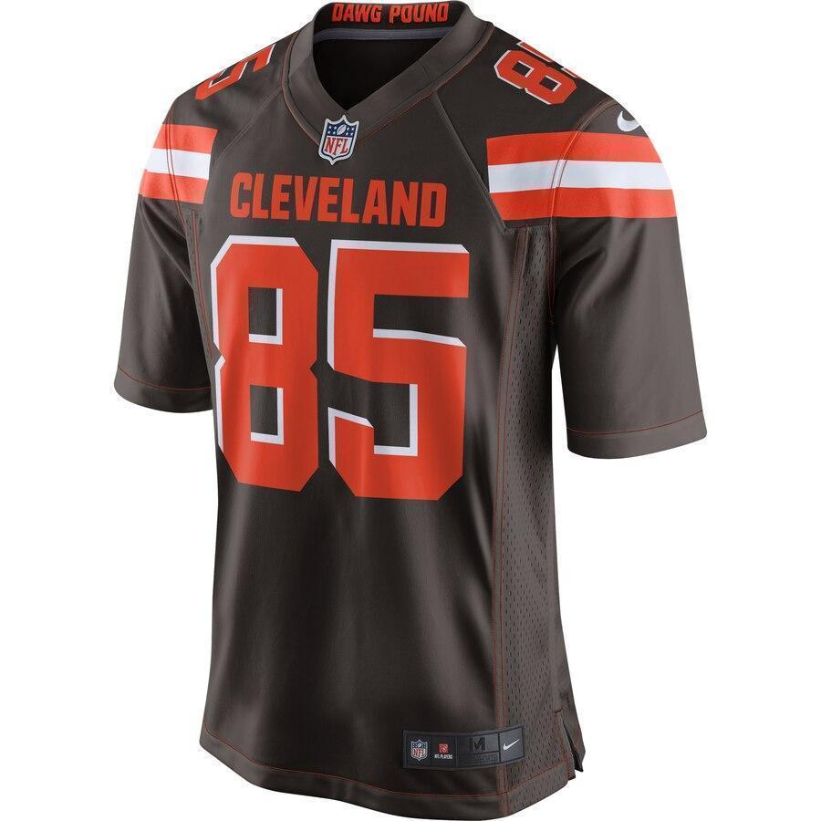 David Njoku Cleveland Browns Nike Game Jersey - Brown