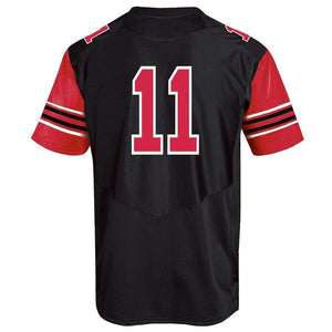 #11 Utah Utes Under Armour Replica Football Jersey - Black