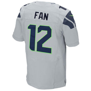 12s Seattle Seahawks Nike Elite Jersey - Gray