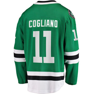 Andrew Cogliano Dallas Stars Fanatics Branded Breakaway Home Player Jersey - Kelly Green