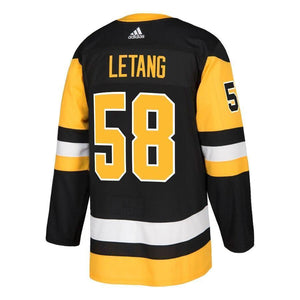 Kris Letang Pittsburgh Penguins adidas Player Jersey - Black