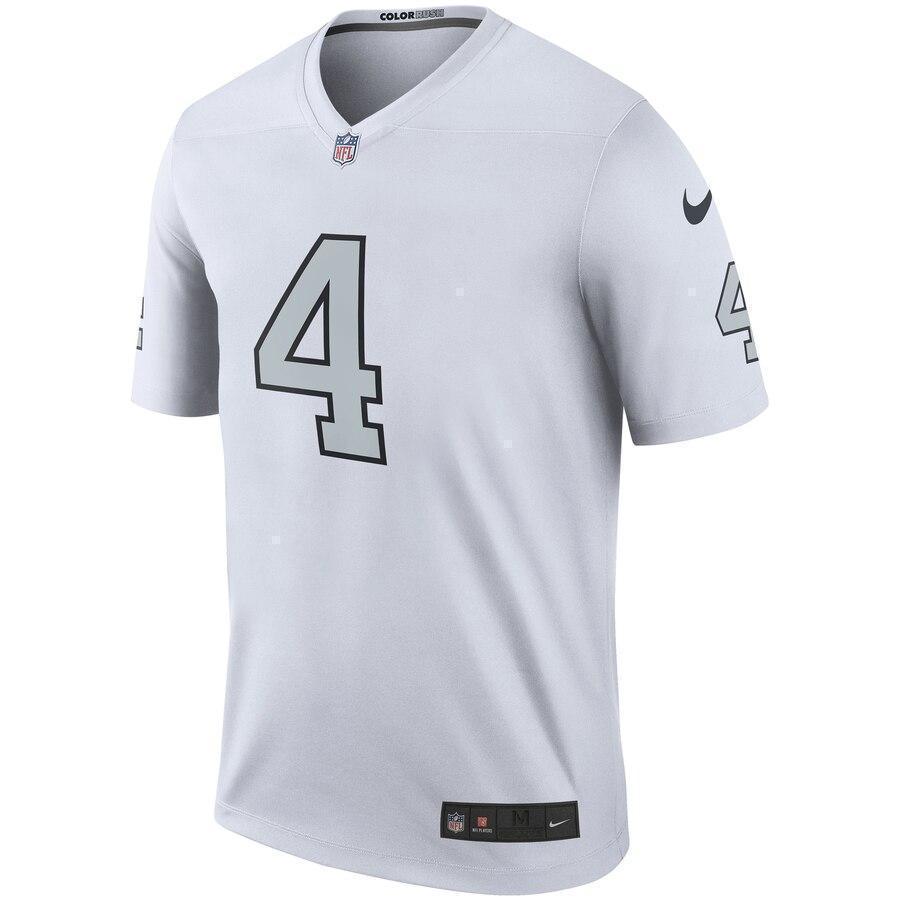 Derek Carr Oakland Raiders Nike Color Rush Legend Jersey - White