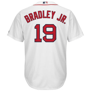 Jackie Bradley Jr. Boston Red Sox Majestic Home Official Cool Base Replica Player Jersey - White