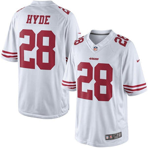 Carlos Hyde San Francisco 49ers Nike Limited Jersey - White